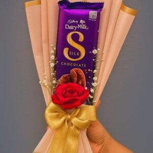 Silk Chocolate with RedRose