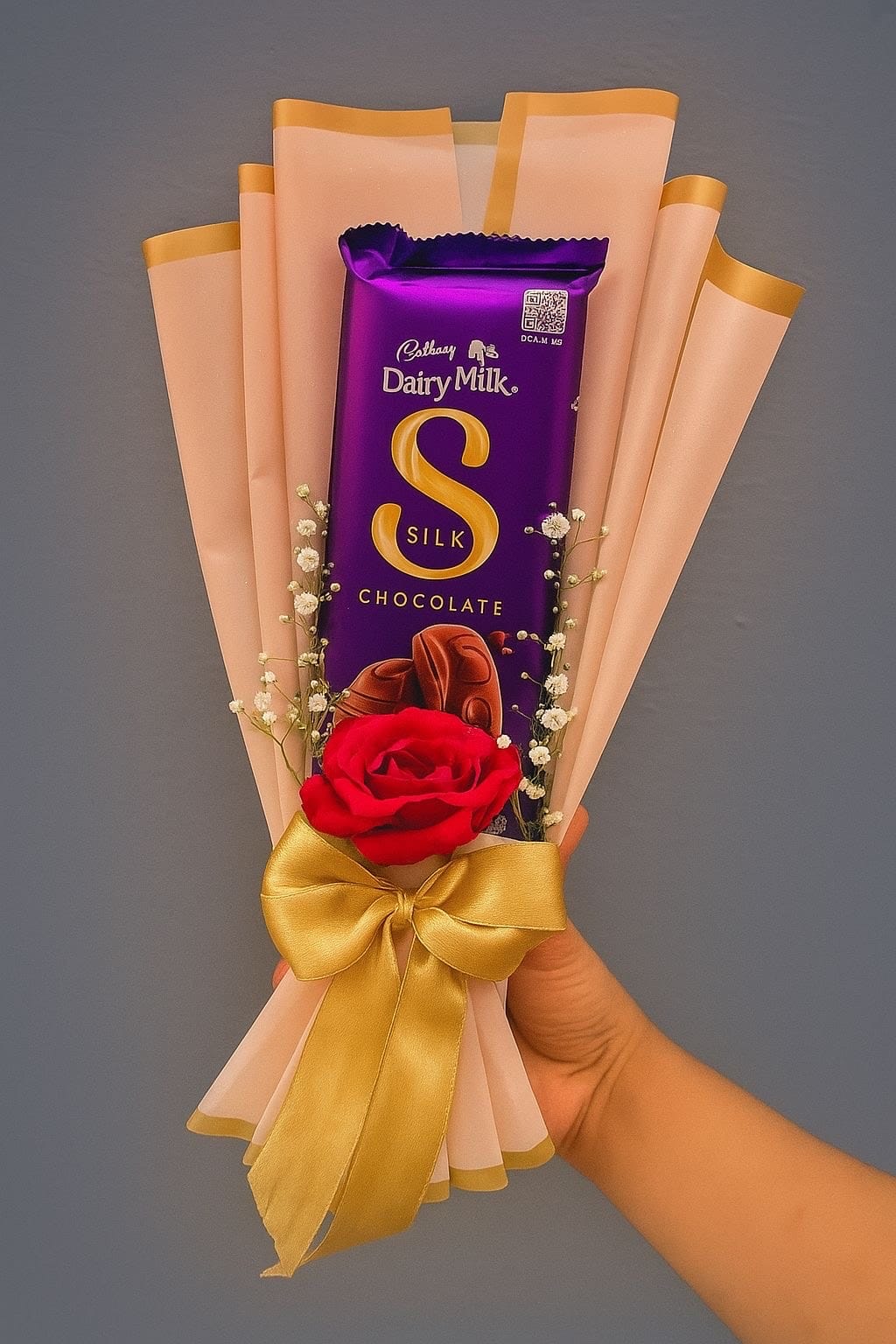 Silk Chocolate with RedRose