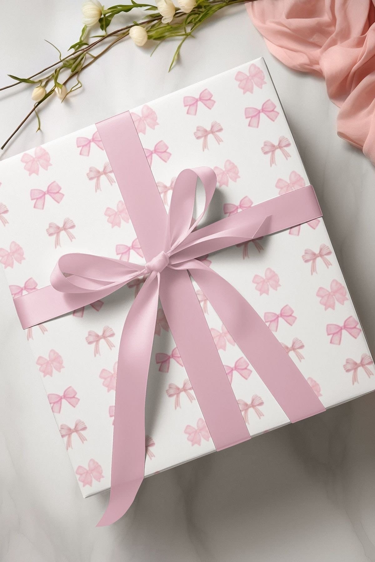 Pastel Ribbon Gift Packaging