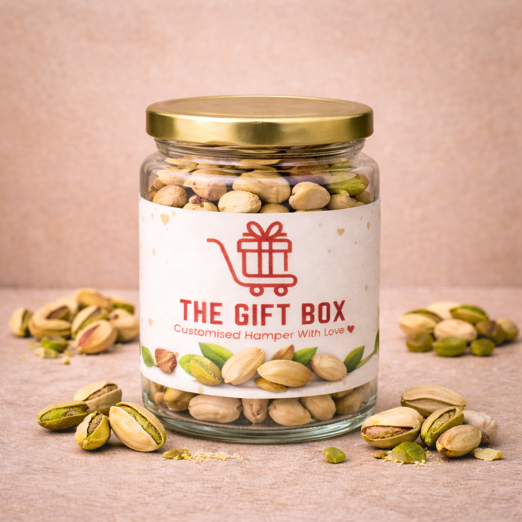 JAR OF PISTA NUTS