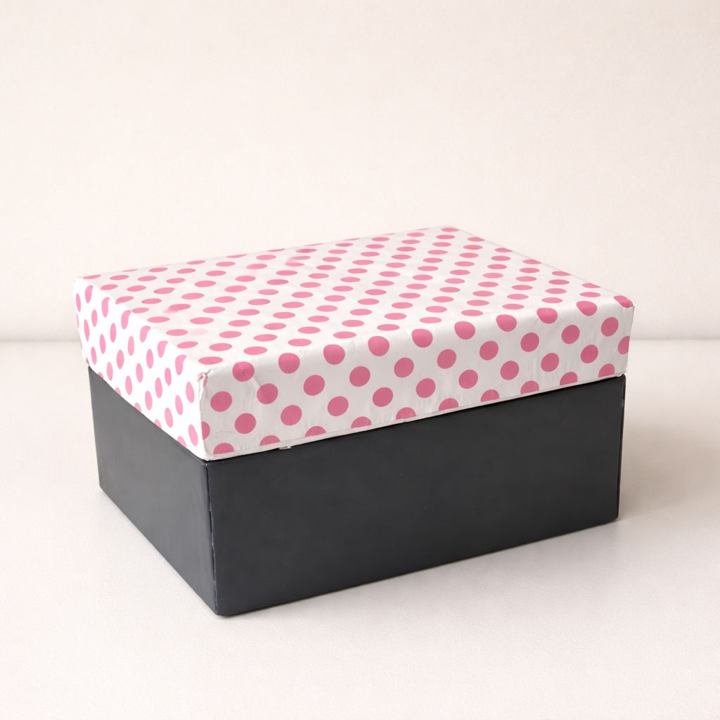 BLACK AND PINK BOX