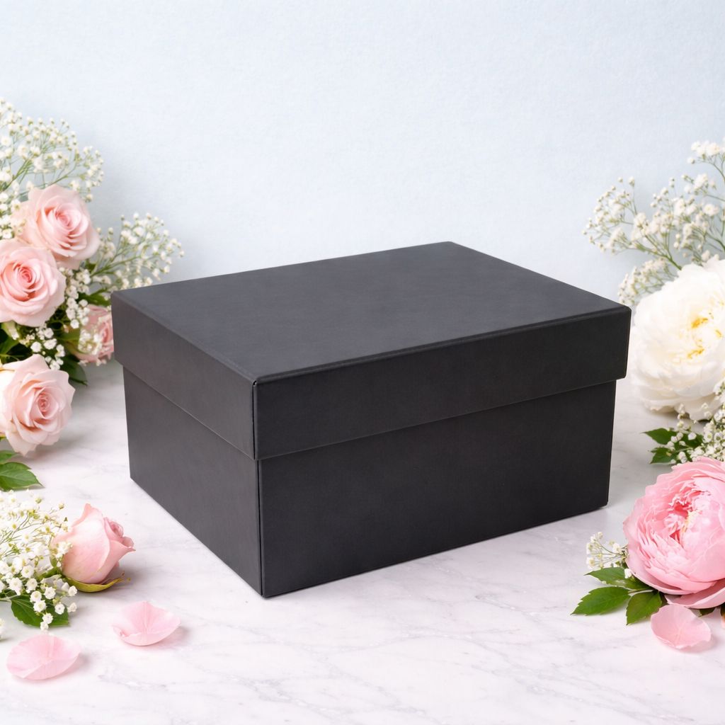 CLASSY PLAIN BLACK BOX