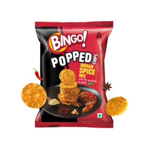 Bingo Popped Indian Spice Mix Potato Chips