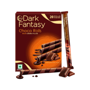 Sunfeast Dark Fantasy Rich Creme Filled Choco Wafer Roll 180 g