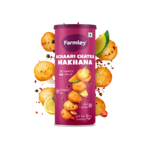 Farmley Achaari Flavoured Makhana Roasted In Olive Oil 77 g