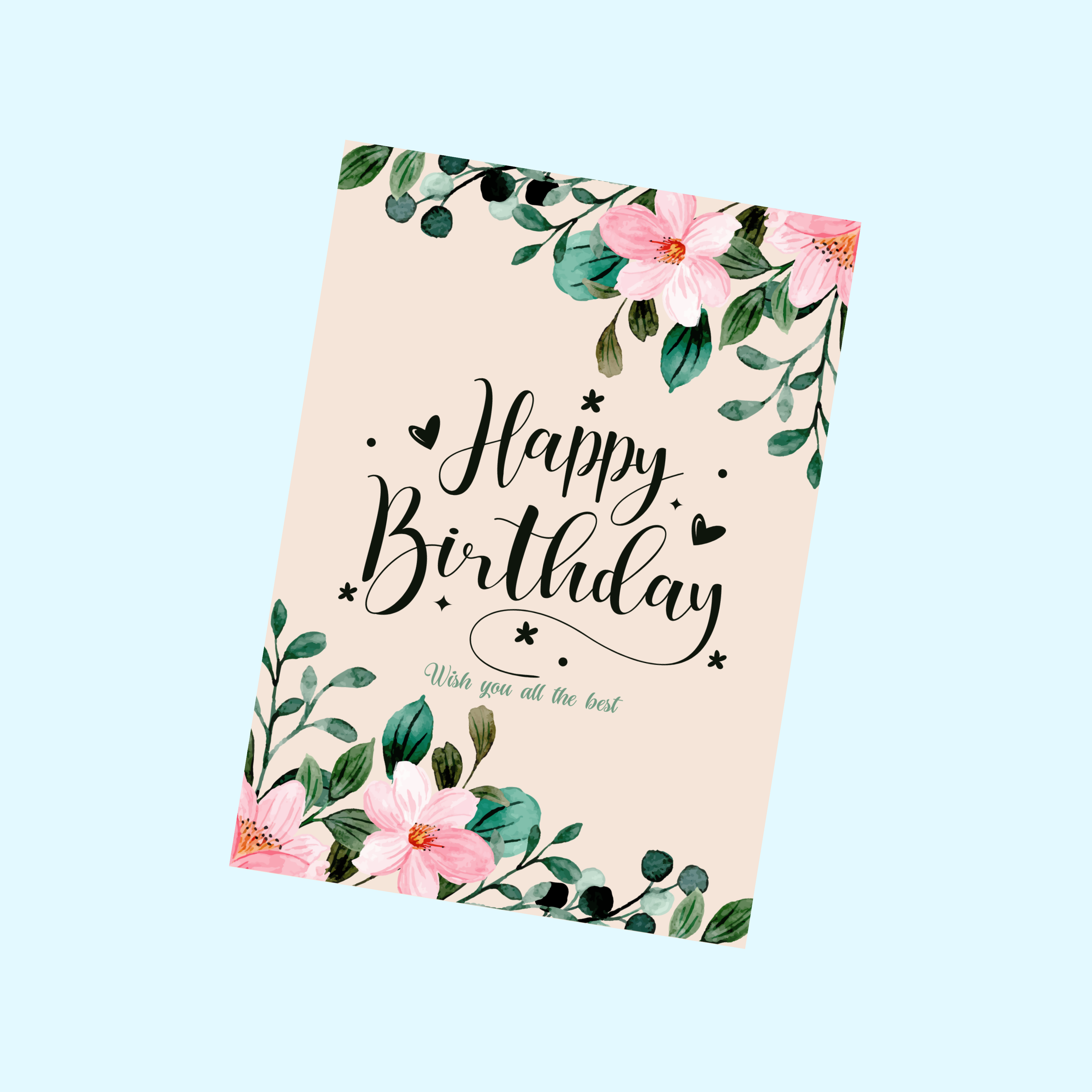 BIRTHDAY WISH CARD