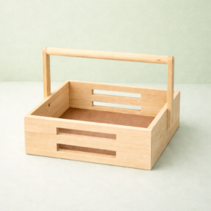 Wooden tray with handle ( Big )