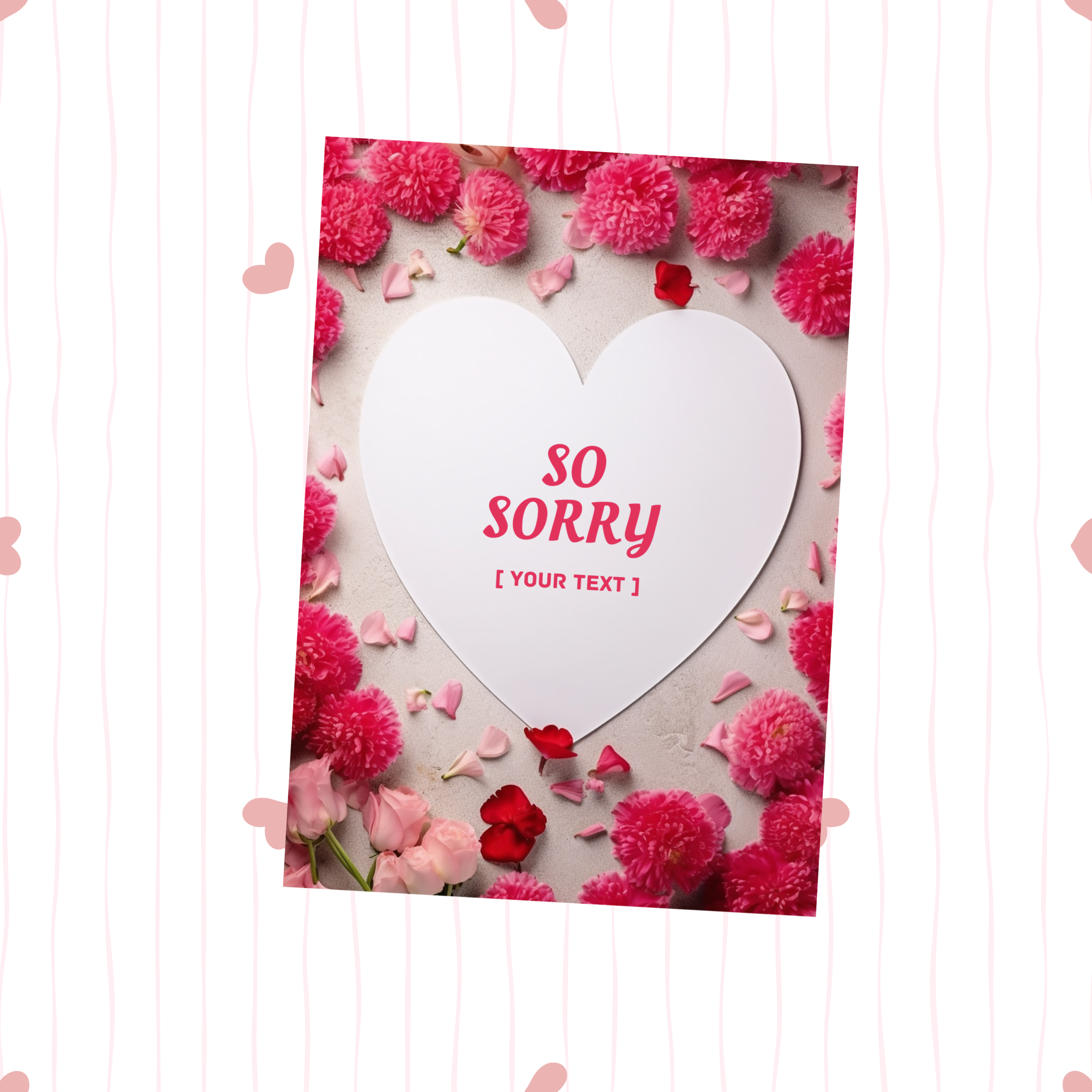SO SORRY CARD